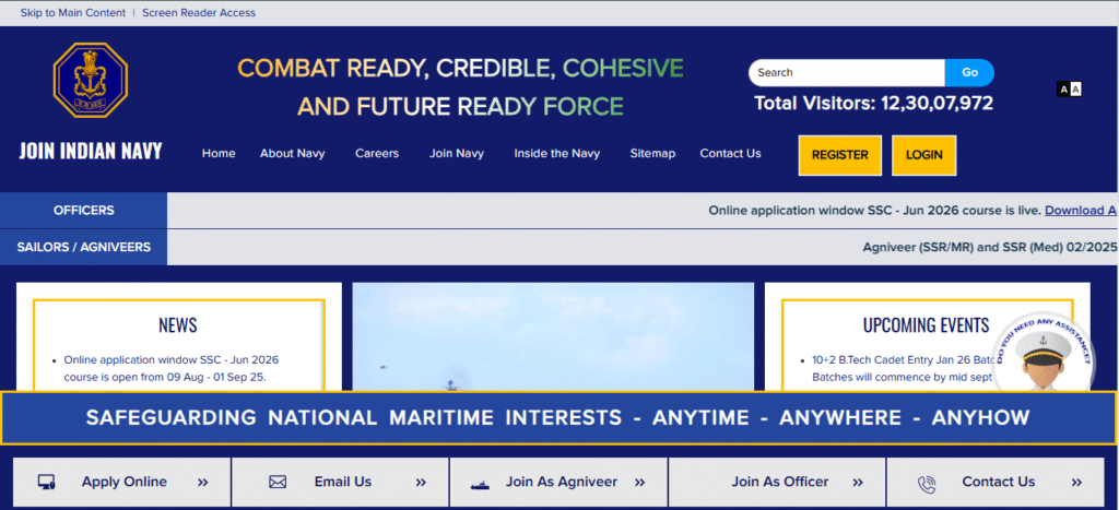 Indian Navy Tradesman Recruitment 2025